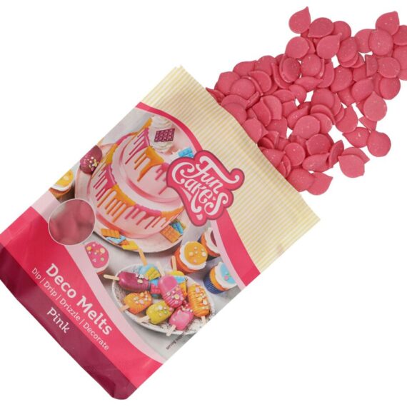 FunCakes Deco Melts Rosa 250g