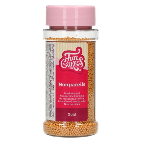 FunCakes Miniperlen Gold 80g