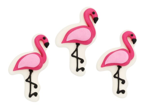 Cake-Masters Flamingos flach Zucker 6 Stück