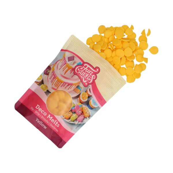 FunCakes Deco Melts -Gelb- 250g - Image 2
