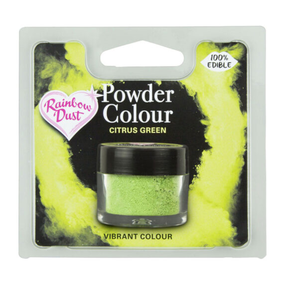 Rainbow Dust Puderfarben Green – Citrus Green 3g