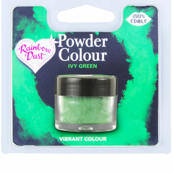 Puderfarbe Plain and Simple Lebensmittelfarbe POWDER COLOUR IVY GREEN RETAIL