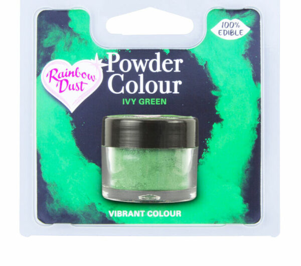 Puderfarbe Plain and Simple Lebensmittelfarbe POWDER COLOUR IVY GREEN RETAIL
