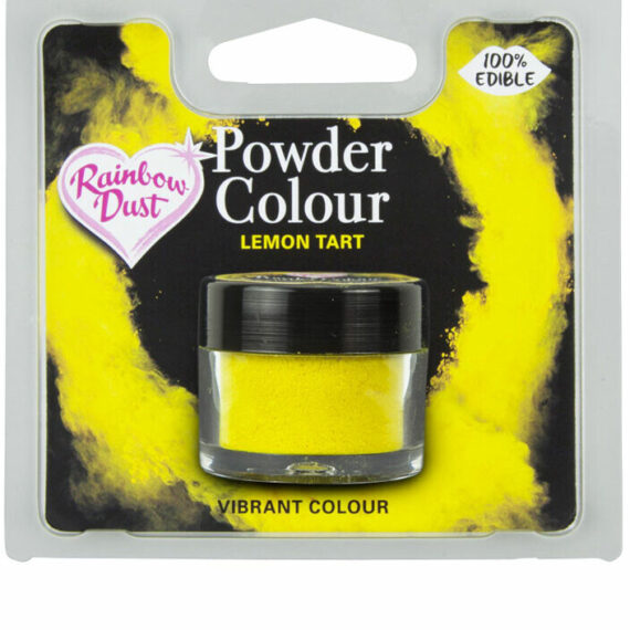 Puderfarbe Plain and Simple Lebensmittelfarbe POWDER COLOUR LEMON TART RETAIL