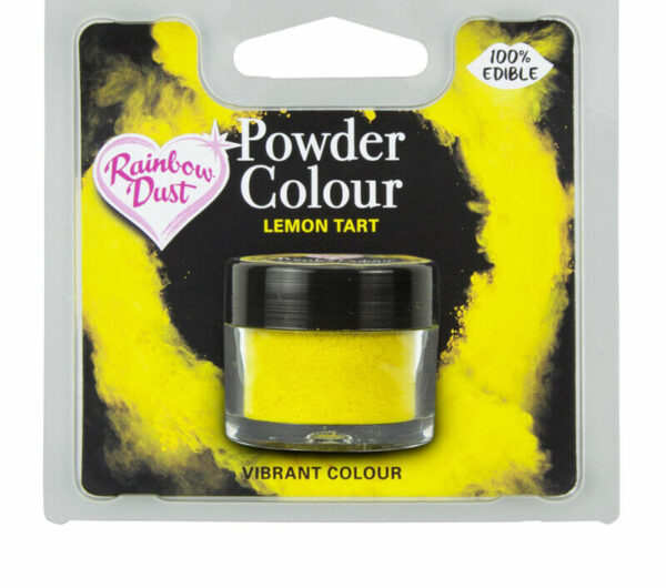 Puderfarbe Plain and Simple Lebensmittelfarbe POWDER COLOUR LEMON TART RETAIL