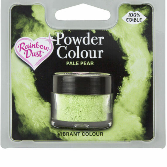 Puderfarbe Plain and Simple Lebensmittelfarbe POWDER COLOUR PALE PEAR RETAIL