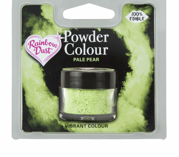 Puderfarbe Plain and Simple Lebensmittelfarbe POWDER COLOUR PALE PEAR RETAIL