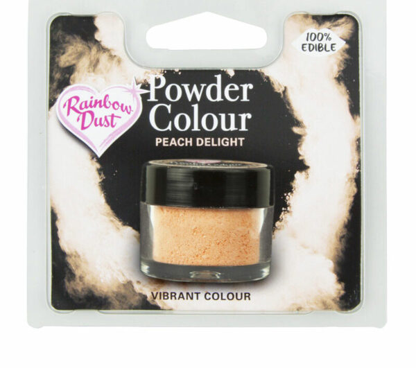 Puderfarbe Plain and Simple Lebensmittelfarbe POWDER COLOUR PEACH DELIGHT RETAIL