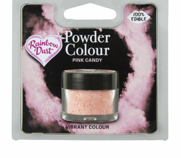 Puderfarbe Plain and Simple Lebensmittelfarbe POWDER COLOUR PINK CANDY RETAIL