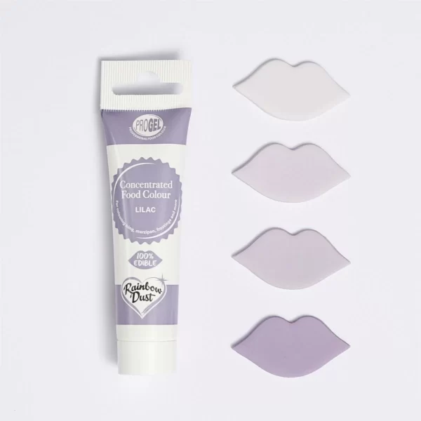 Rainbow Dust ProGel Lilac 25 ml Gelfarbe Lebensmittelfarbe