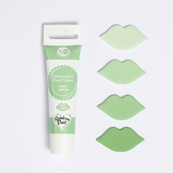 Rainbow Dust ProGel mint green 25 ml Gelfarbe Lebensmittelfarbe