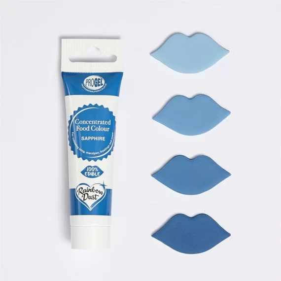 Rainbow Dust ProGel Sapphire 25 ml Gelfarbe Lebensmittelfarbe