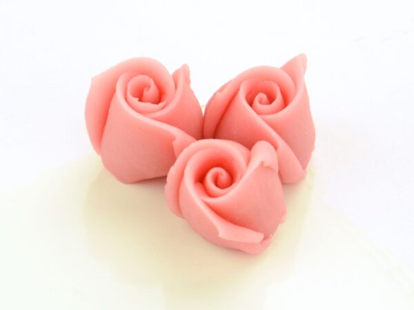 Cake-Masters Marzipan-Rosen klein rosa 4 Stück