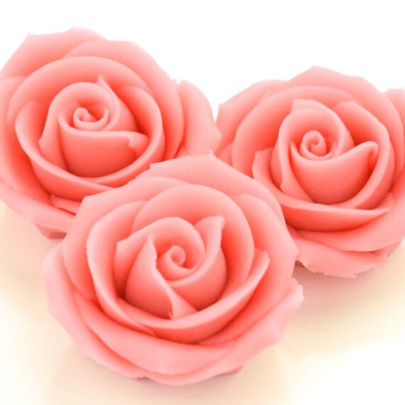 Cake-Masters Marzipan-Rosen groß rosa 2 Stück