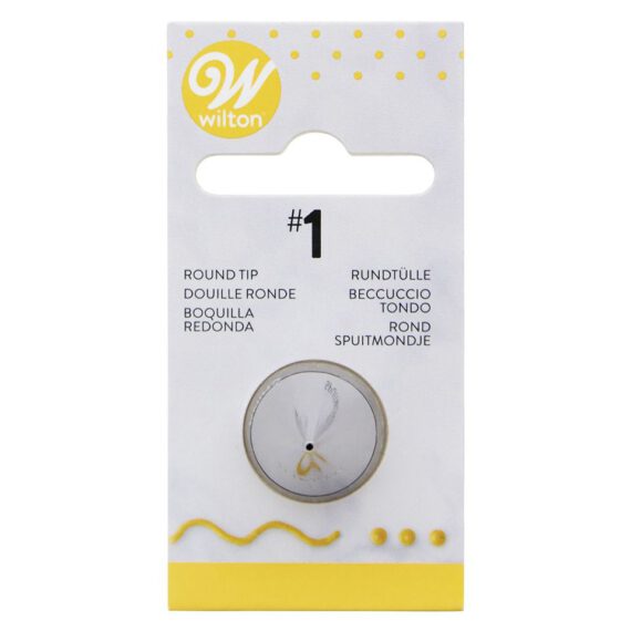 Wilton Garniertülle Nr. 001 Rund Carded