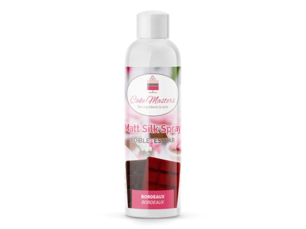 Cake-Masters Farbspray Matt Silk bordeaux 100ml