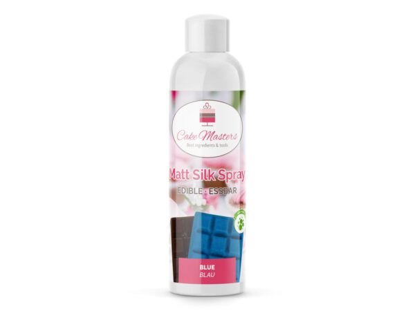 Cake-Masters Farbspray Matt Silk blau 100ml