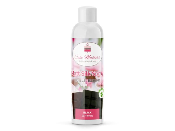 Cake-Masters Farbspray Matt Silk schwarz 100ml