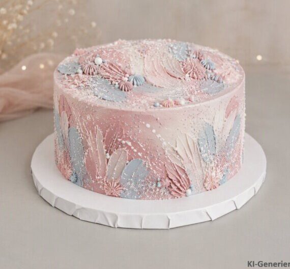 Weiße matte Cake Drum Ø 25,4 cm, 12 mm