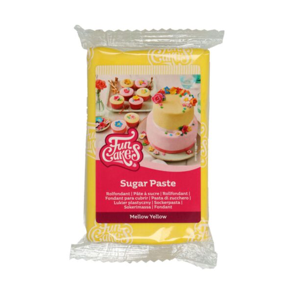 FunCakes Rollfondant Mellow Yellow 250 g
