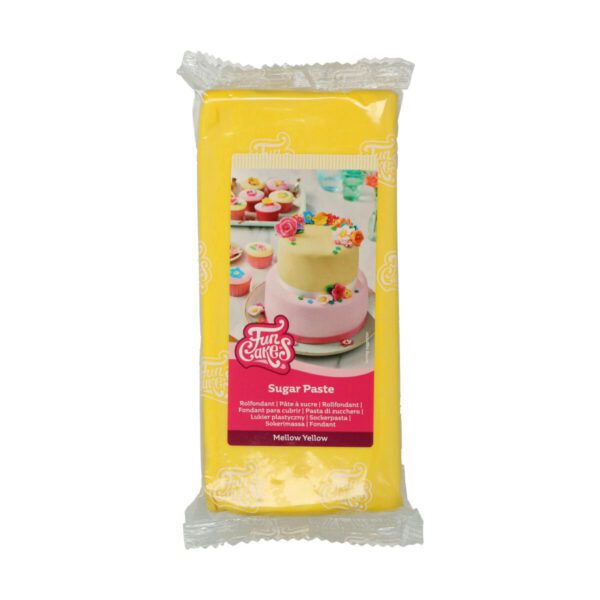 FunCakes Rollfondant Mellow Yellow 1 kg