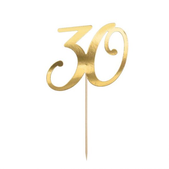 PARTDECO TORTENAUFSATZ 30 GOLD