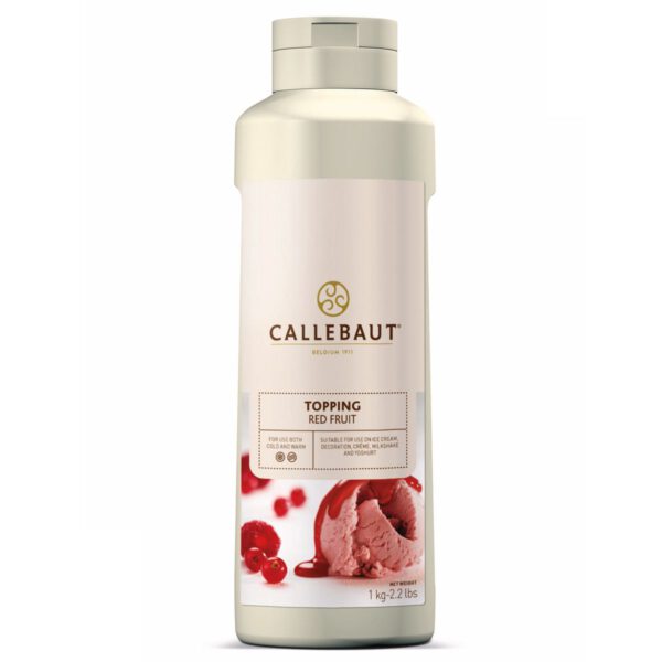 Callebaut Topping -Rote Johannisbeere & Himbeere- 1 kg