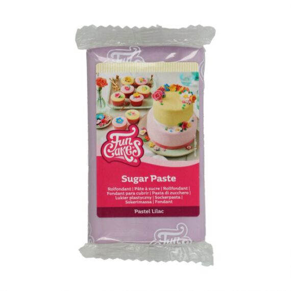 FUNCAKES ROLLFONDANT PASTEL LILAC 250 G