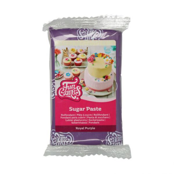 FUNCAKES ROLLFONDANT KÖNIGLICH LILA 250 G