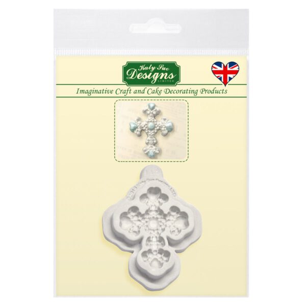 KATY SUE MOULD BEADED CROSS