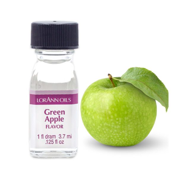 LORANN SUPER STRENGTH FLAVOR - GRÜNER APFEL - 3.7 ML
