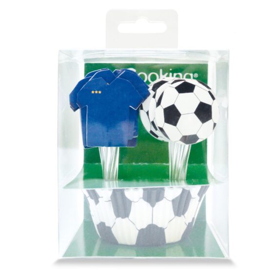 SCRAPCOOKING BACKFORMEN & AUFSÄTZE FUSSBALL SET/24