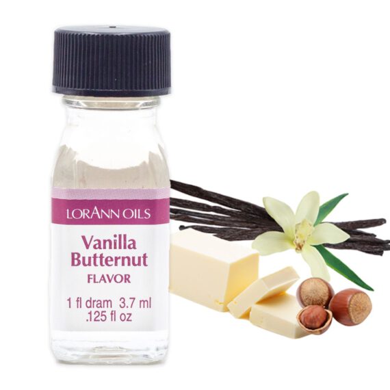 LORANN SUPER STRENGTH FLAVOR - VANILLA BUTTERNUT - 3.7 ML