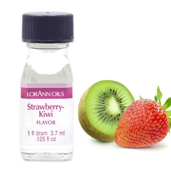 LORANN SUPER STRENGTH FLAVOR - STRAWBERRY KIWI - 3.7 ML