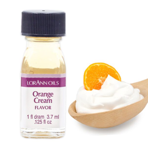 LORANN SUPER STRENGTH FLAVOR - ORANGE CREAM - 3.7ML