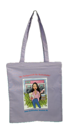 Backzauber Shopper Lavendel Lila