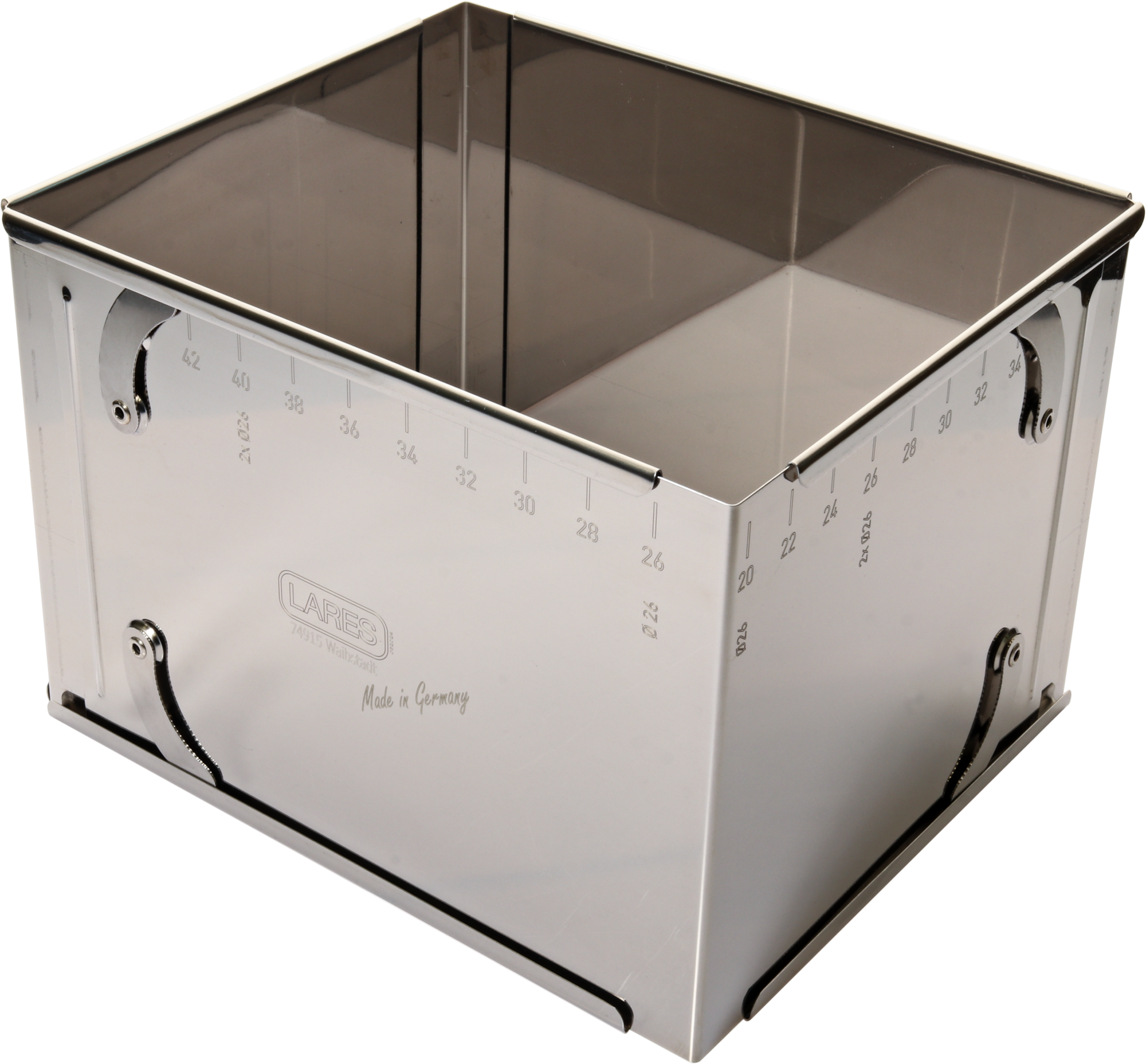 Lares Backrahmen mit Klemmung extra hoch