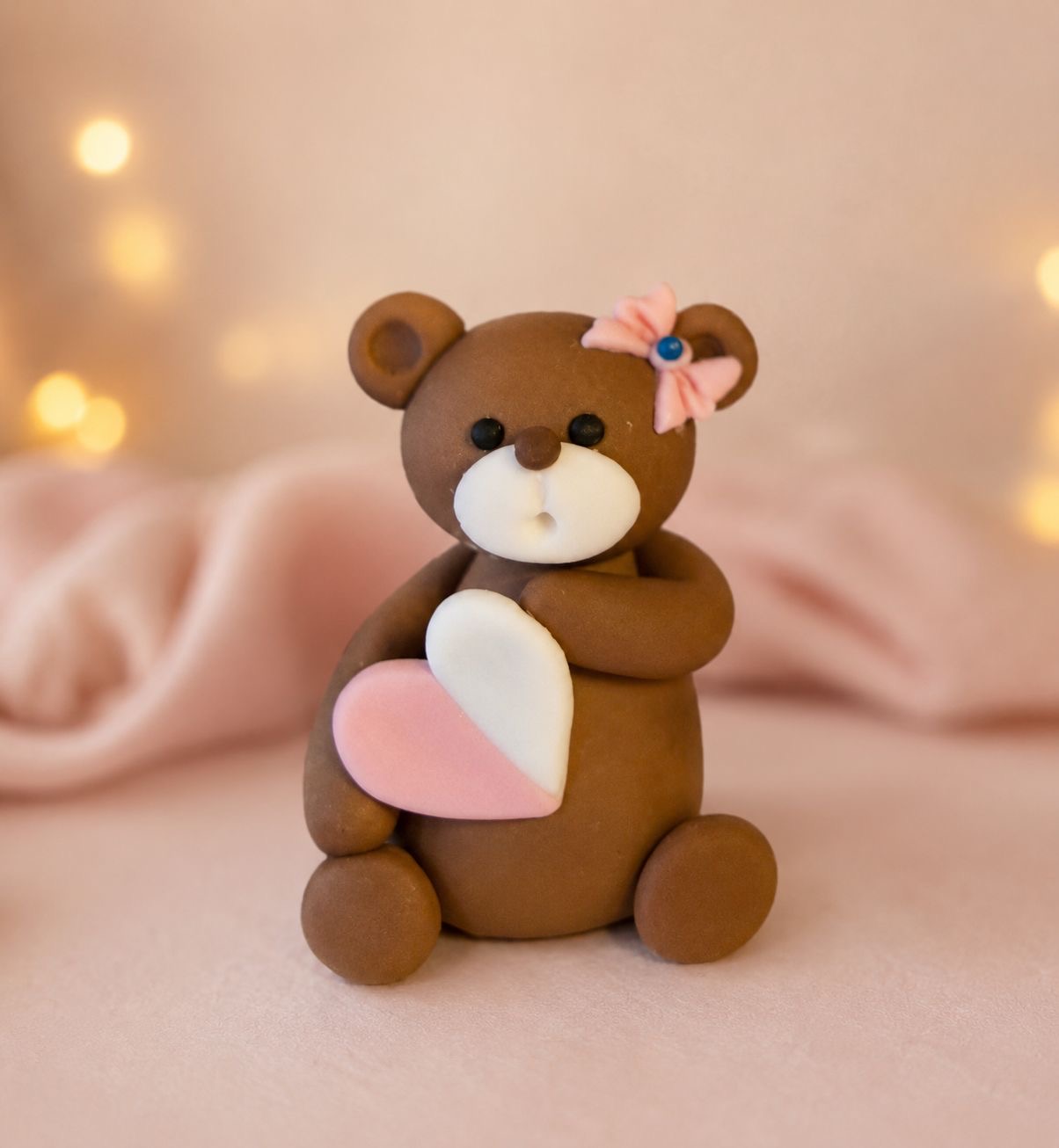 Fondant-Bärchen modellieren