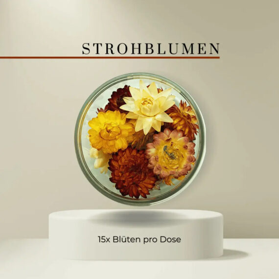Rosie Rose Strohblumen Mix – 15 essbare Blüten