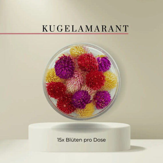 Rosie Rose Kugelamarant Mix – 15 essbare Blüten