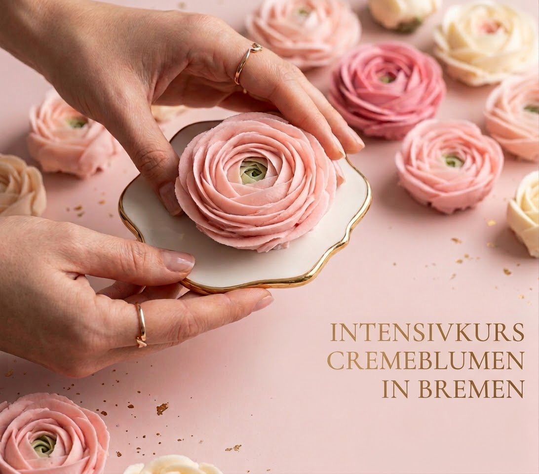 Perfekte Rosen aus Creme Workshop